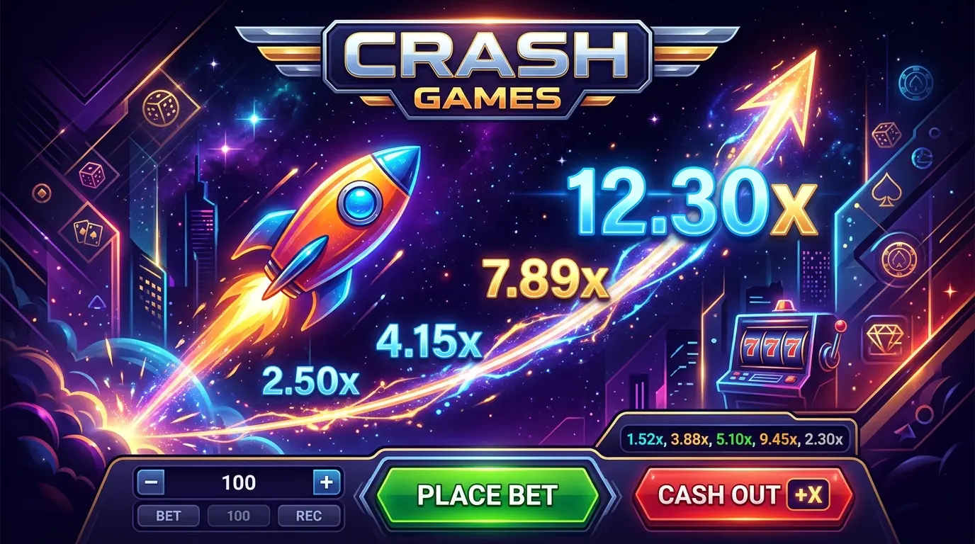 Crash games Betamo casino